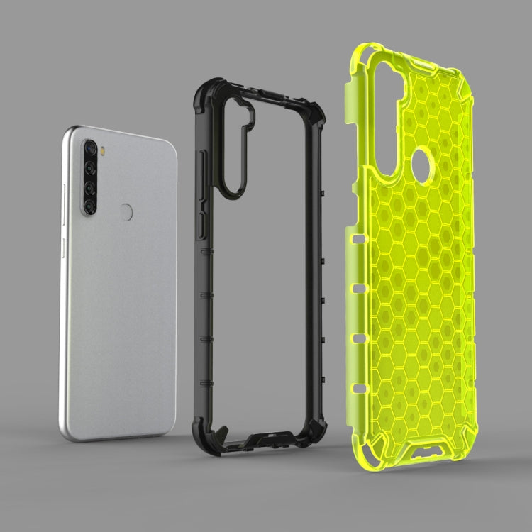 Per Xiaomi Redmi Note 8T Custodia antiurto a nido d'ape per PC + TPU