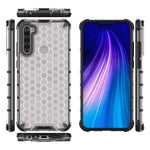 Per Xiaomi Redmi Note 8T Custodia antiurto a nido d'ape per PC + TPU