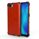 Per Oppo A1k Custodia antiurto a nido d'ape per PC + TPU