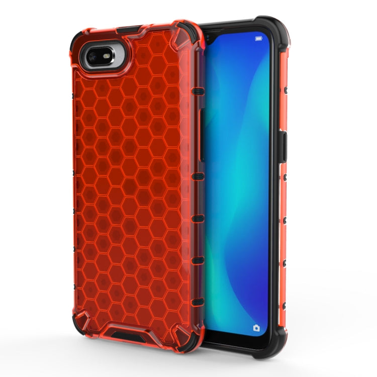 Per Oppo A1k Custodia antiurto a nido d'ape per PC + TPU