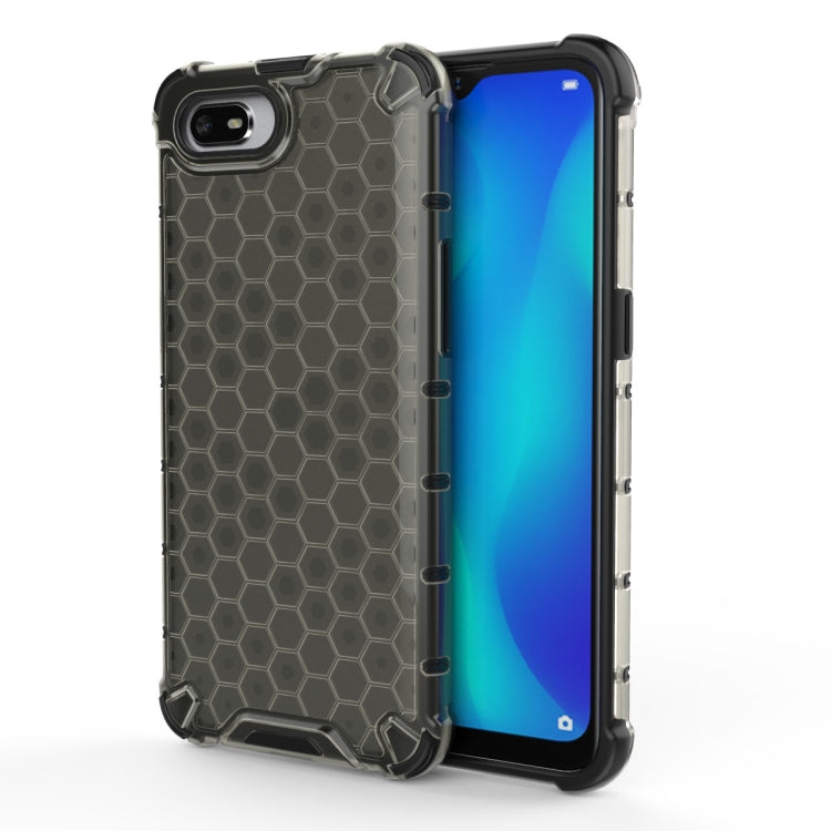 Per Oppo A1k Custodia antiurto a nido d'ape per PC + TPU