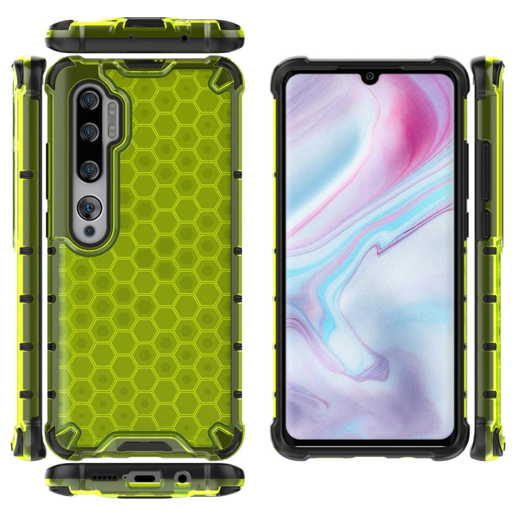 Per Xiaomi Mi Note 10/Mi CC9 Pro Custodia antiurto a nido d'ape per PC + TPU