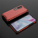 Per Xiaomi Mi Note 10/Mi CC9 Pro Custodia antiurto a nido d'ape per PC + TPU