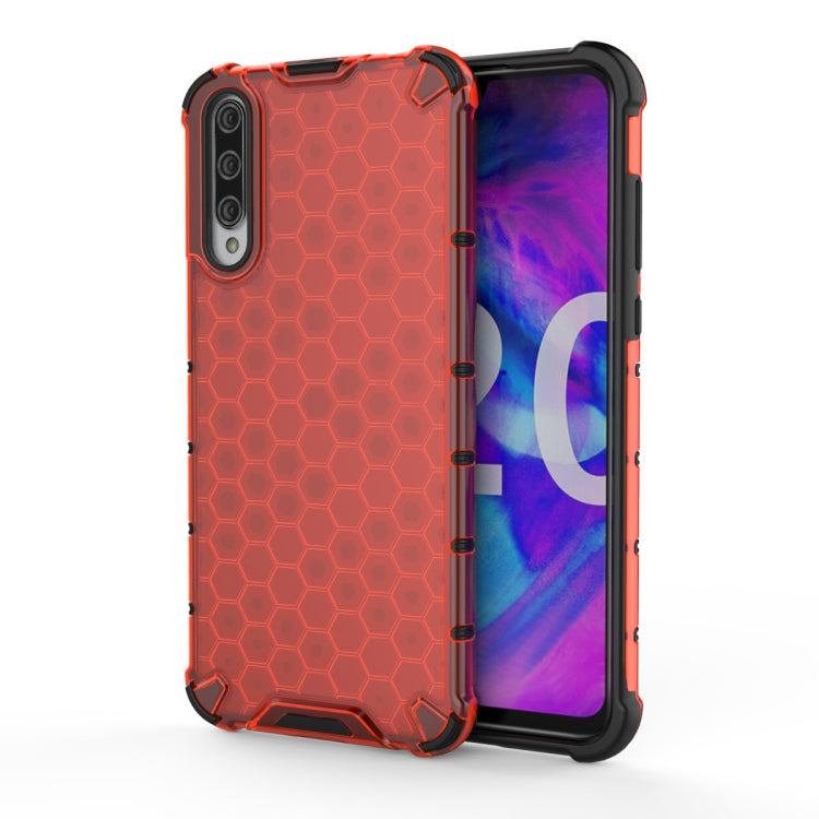 Per Huawei Honor 20 Lite Custodia antiurto per PC + TPU a nido d'ape, For Huawei Honor 20 Lite