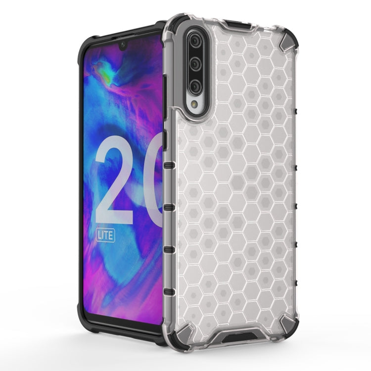 Per Huawei Honor 20 Lite Custodia antiurto per PC + TPU a nido d'ape, For Huawei Honor 20 Lite