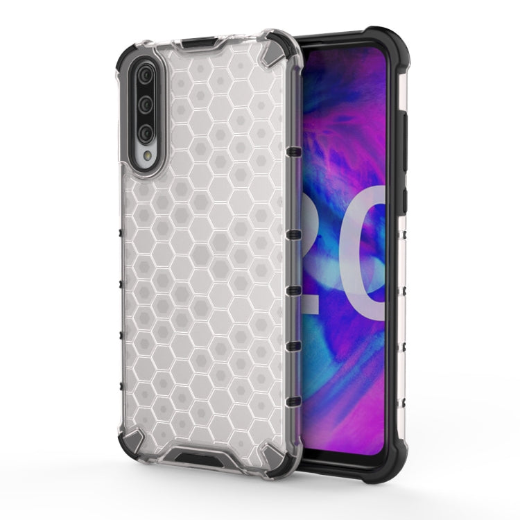 Per Huawei Honor 20 Lite Custodia antiurto per PC + TPU a nido d'ape, For Huawei Honor 20 Lite