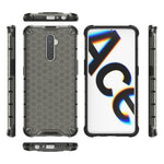 Per OPPO Realme X2 Pro antiurto PC a nido d'ape + custodia in TPU, For Realme X2 Pro, For OPPO Realme X2