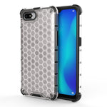 Per OPPO Realme C2 PC a nido d'ape antiurto + custodia in TPU, For OPPO Realme C2