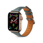 Per Apple Watch 3/2/1 generazione cinturino in pelle sottile universale da 38 mm
