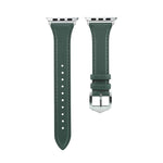 Per Apple Watch 3/2/1 generazione cinturino in pelle sottile universale da 38 mm