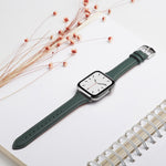 Per Apple Watch 3/2/1 generazione cinturino in pelle sottile universale da 38 mm