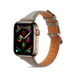 Per Apple Watch 3/2/1 generazione cinturino in pelle sottile universale da 38 mm