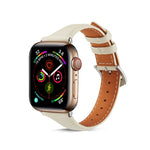Per Apple Watch 3/2/1 generazione cinturino in pelle sottile universale da 38 mm