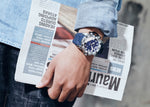 OCHSTIN 6124 Orologio da uomo impermeabile con luce notturna Orologio sportivo al quarzo Orologio in silicone