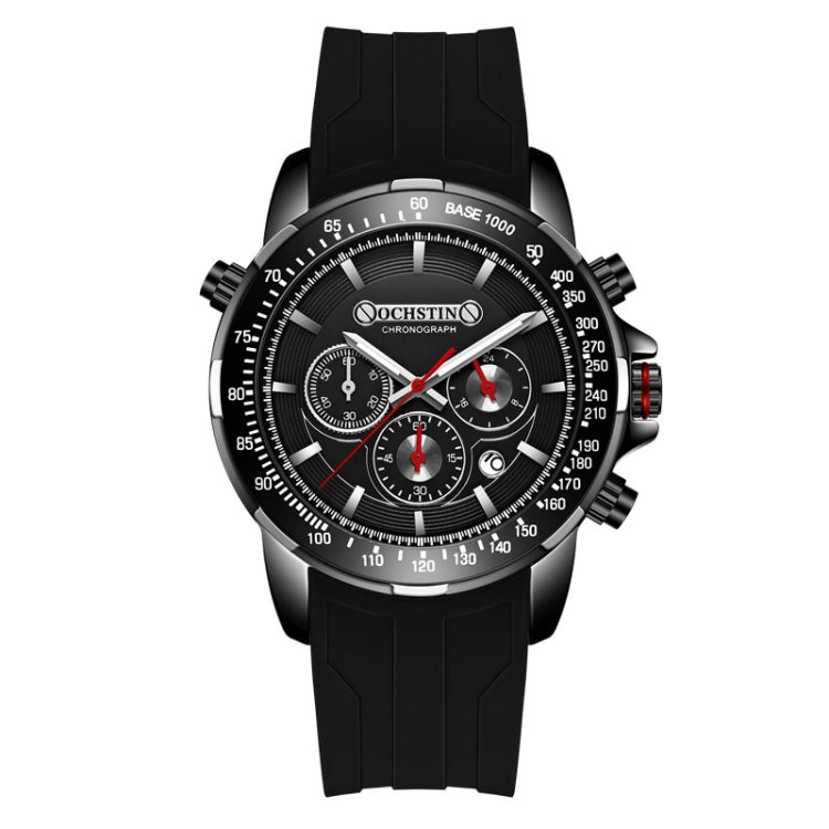 OCHSTIN 6125A Orologio da uomo impermeabile al quarzo con cronografo sportivo da uomo multifunzione