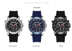 OCHSTIN 6125A Orologio da uomo impermeabile al quarzo con cronografo sportivo da uomo multifunzione