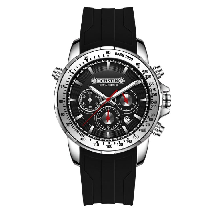 OCHSTIN 6125A Orologio da uomo impermeabile al quarzo con cronografo sportivo da uomo multifunzione