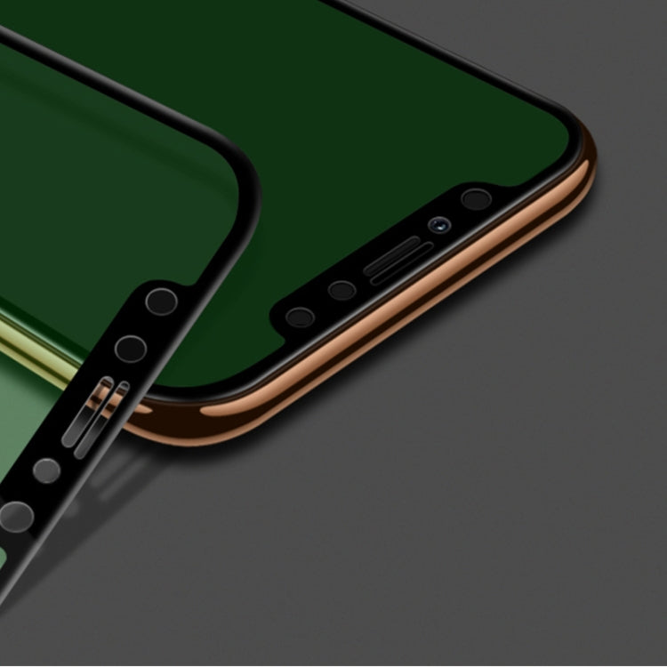 mocolo 0,33 mm 9H Pellicola in vetro temperato curvo anti-raggi blu 3D, For iPhone 11/iPhone XR, For iPhone 11 Pro/iPhone XS/X, For iPhone 11 Pro Max/iPhone XS Max