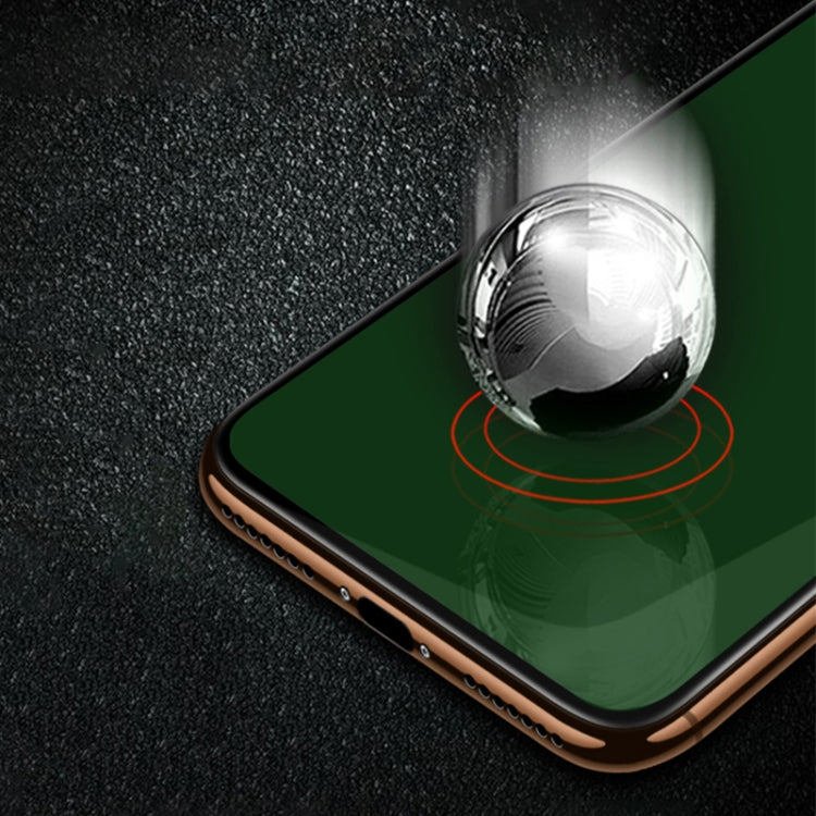 mocolo 0,33 mm 9H Pellicola in vetro temperato curvo anti-raggi blu 3D, For iPhone 11/iPhone XR, For iPhone 11 Pro/iPhone XS/X, For iPhone 11 Pro Max/iPhone XS Max
