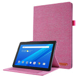 Guscio protettivo piatto in TPU stile panno, For Huawei M6 8.4, For Huawei M5 8.0, For  Lenovo Tab E10 10.1, For  Lenovo Tab M10  10.1, For  Lenovo Tab P10 10.1