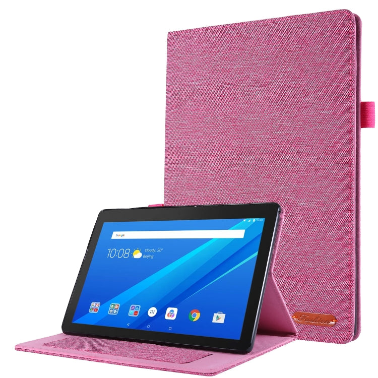 Guscio protettivo piatto in TPU stile panno, For Huawei M6 8.4, For Huawei M5 8.0, For  Lenovo Tab E10 10.1, For  Lenovo Tab M10  10.1, For  Lenovo Tab P10 10.1