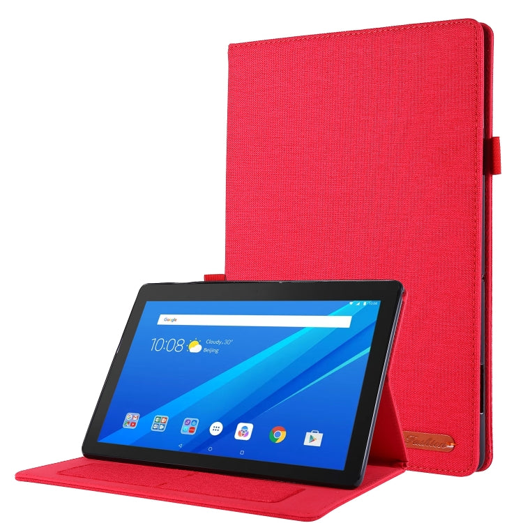 Guscio protettivo piatto in TPU stile panno, For Huawei M6 8.4, For Huawei M5 8.0, For  Lenovo Tab E10 10.1, For  Lenovo Tab M10  10.1, For  Lenovo Tab P10 10.1