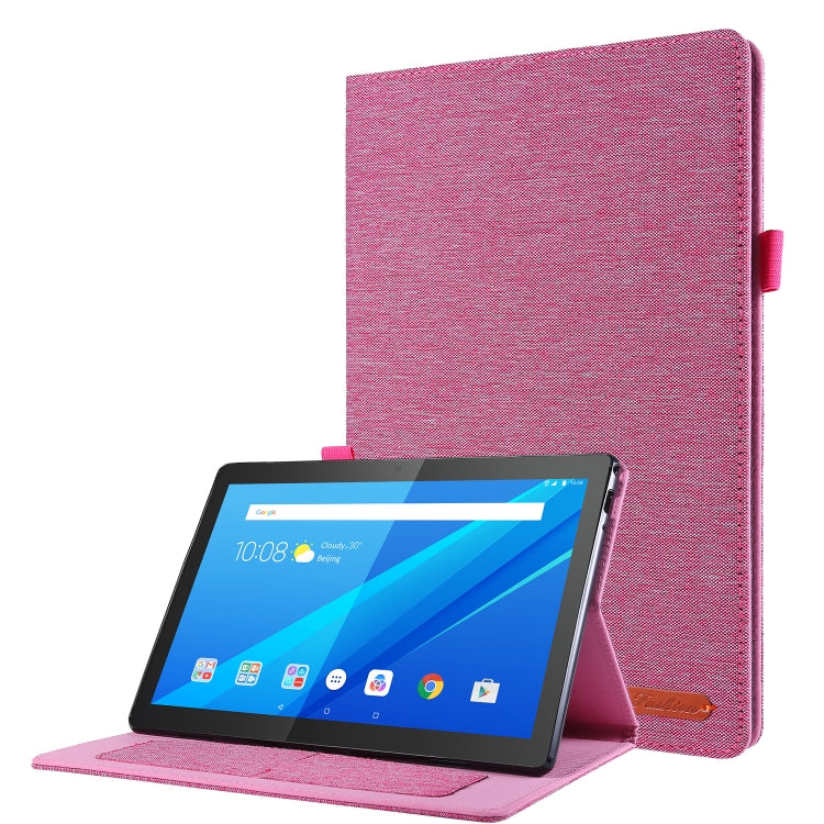 Guscio protettivo piatto in TPU stile panno, For Huawei M6 8.4, For Huawei M5 8.0, For  Lenovo Tab E10 10.1, For  Lenovo Tab M10  10.1, For  Lenovo Tab P10 10.1