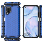 Per Huawei Nova 6 SE Custodia antiurto a nido d'ape per PC + TPU, For Huawei Nova 6 SE