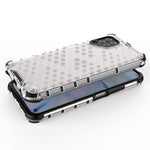 Per Huawei Nova 6 SE Custodia antiurto a nido d'ape per PC + TPU, For Huawei Nova 6 SE