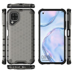 Per Huawei Nova 6 SE Custodia antiurto a nido d'ape per PC + TPU, For Huawei Nova 6 SE