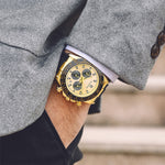 OCHSTIN 6103 Orologio al quarzo multifunzione Cinturino in silicone Orologio sportivo luminoso impermeabile
