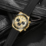 OCHSTIN 6103 Orologio al quarzo multifunzione Cinturino in silicone Orologio sportivo luminoso impermeabile
