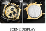 OCHSTIN 6103 Orologio al quarzo multifunzione Cinturino in silicone Orologio sportivo luminoso impermeabile