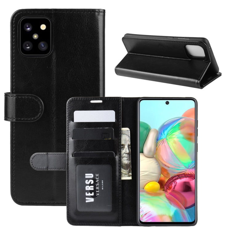 Per Galaxy A81 / M60S / Note 10 Lite R64 Texture Custodia protettiva a vibrazione orizzontale singola con supporto e slot per schede e portafoglio e cornice per foto, For Galaxy A81 / M60S / Note 10 Lite
