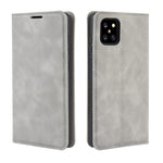 Per Galaxy A81 / M60S / Note 10 Lite Custodia in pelle con ventosa magnetica per affari retro-pelle con supporto e slot per schede e portafoglio, For Galaxy A81