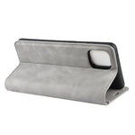 Per Galaxy A81 / M60S / Note 10 Lite Custodia in pelle con ventosa magnetica per affari retro-pelle con supporto e slot per schede e portafoglio, For Galaxy A81