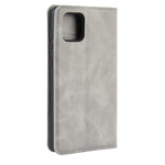 Per Galaxy A81 / M60S / Note 10 Lite Custodia in pelle con ventosa magnetica per affari retro-pelle con supporto e slot per schede e portafoglio, For Galaxy A81