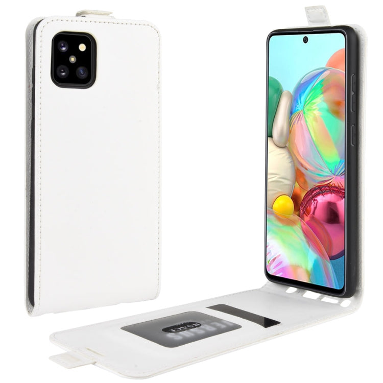 Per Galaxy A81 / M60S / Note 10 Lite R64 Texture Custodia protettiva in pelle con vibrazione verticale singola con slot per schede e cornice per foto, For Galaxy A81 / M60S / Note 10 Lite