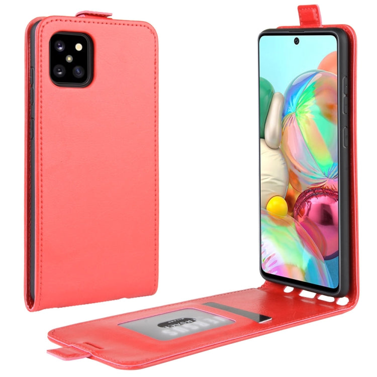 Per Galaxy A81 / M60S / Note 10 Lite R64 Texture Custodia protettiva in pelle con vibrazione verticale singola con slot per schede e cornice per foto, For Galaxy A81 / M60S / Note 10 Lite