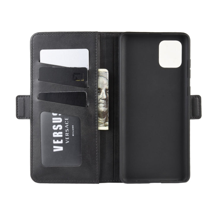 Per Galaxy A81 / M60S / Note 10 Lite Custodia in pelle a vibrazione orizzontale con fibbia magnetica a doppio lato con supporto e slot per schede e portafoglio, For Galaxy A81 / M60S / Note 10 Lite