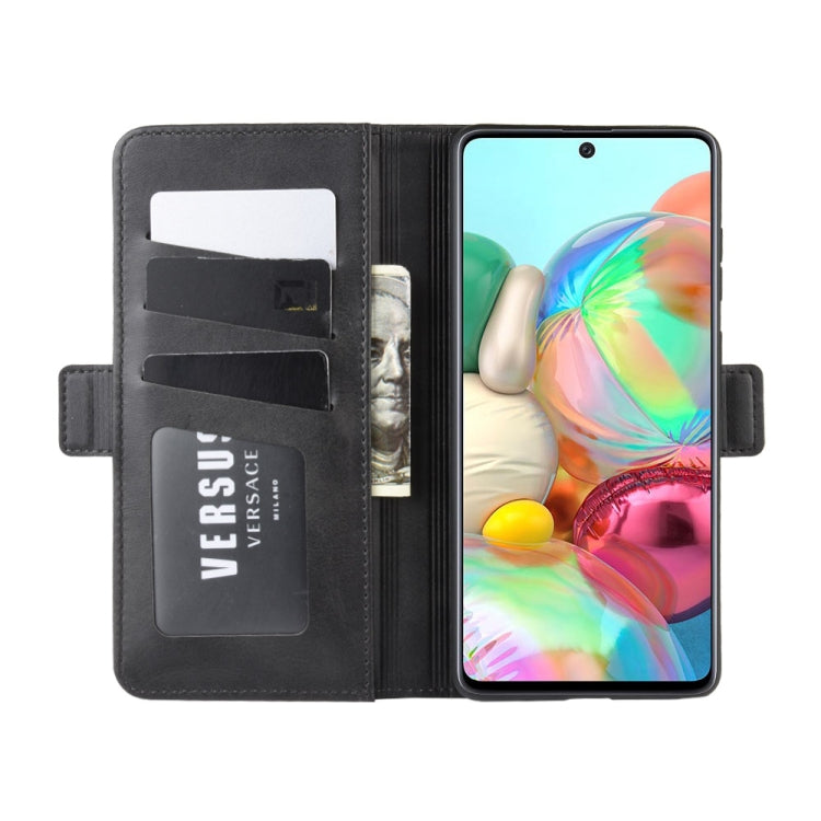 Per Galaxy A81 / M60S / Note 10 Lite Custodia in pelle a vibrazione orizzontale con fibbia magnetica a doppio lato con supporto e slot per schede e portafoglio, For Galaxy A81 / M60S / Note 10 Lite