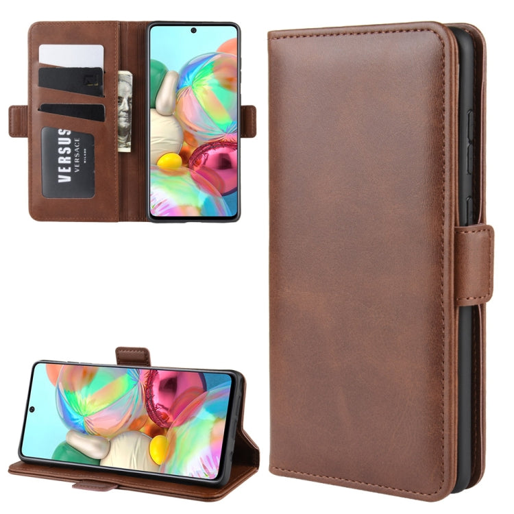 Per Galaxy A81 / M60S / Note 10 Lite Custodia in pelle a vibrazione orizzontale con fibbia magnetica a doppio lato con supporto e slot per schede e portafoglio, For Galaxy A81 / M60S / Note 10 Lite