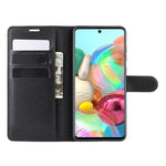 Per Galaxy A81 / M60S / Note 10 Lite Custodia protettiva a vibrazione orizzontale con texture Litchi con supporto e slot per schede e portafoglio, For Galaxy A81