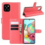 Per Galaxy A81 / M60S / Note 10 Lite Custodia protettiva a vibrazione orizzontale con texture Litchi con supporto e slot per schede e portafoglio, For Galaxy A81