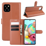 Per Galaxy A81 / M60S / Note 10 Lite Custodia protettiva a vibrazione orizzontale con texture Litchi con supporto e slot per schede e portafoglio, For Galaxy A81