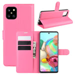 Per Galaxy A81 / M60S / Note 10 Lite Custodia protettiva a vibrazione orizzontale con texture Litchi con supporto e slot per schede e portafoglio, For Galaxy A81