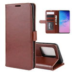 Per Galaxy S11 Plus R64 Texture Custodia protettiva a vibrazione orizzontale singola con supporto e slot per schede e portafoglio e cornice per foto, For Galaxy S20 Ultra
