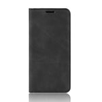 Per Galaxy S11 Plus Custodia in pelle con ventosa magnetica da lavoro retro-pelle con supporto, slot per carte e portafoglio, For Samsung Galaxy S20 Ultra