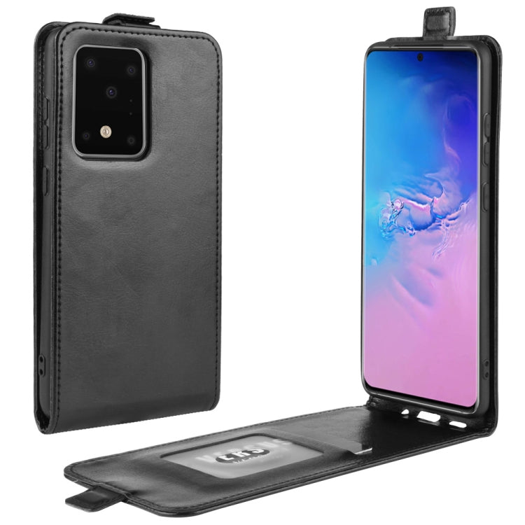 Per Galaxy S11 Plus R64 Texture Custodia protettiva in pelle a vibrazione verticale singola con slot per schede e cornice per foto, For Galaxy S20 Ultra