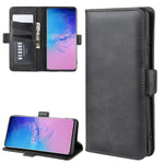 Per Galaxy S11 Plus Custodia in pelle a vibrazione orizzontale con fibbia magnetica a doppio lato con supporto, slot per carte e portafoglio, For Galaxy S20 Ultra